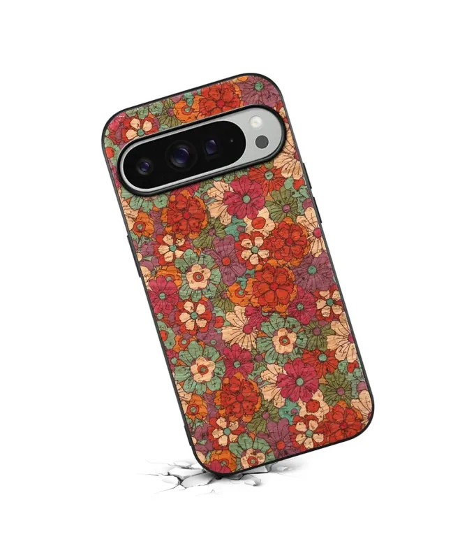 Coque Google Pixel 10 Pro XL Floral Été | Summer Red