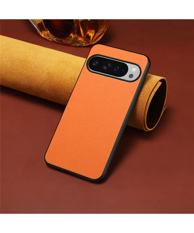 Coque Google Pixel 10 Pro XL Finition Cuir Lisse | Calf Touch