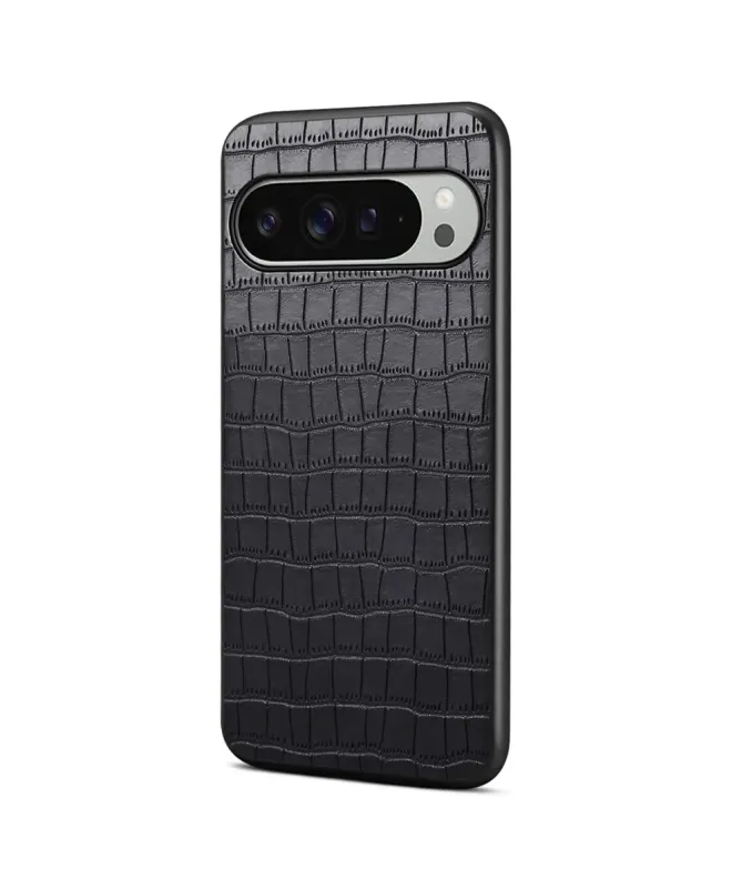 Coque Google Pixel 10 Pro XL Effet Peau Crocodile