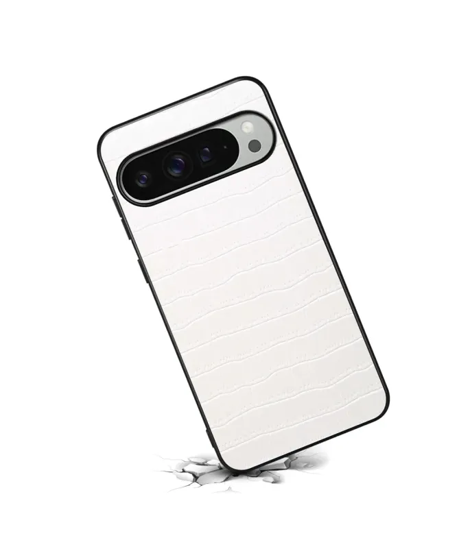 Coque Google Pixel 10 Pro XL Effet Peau Crocodile