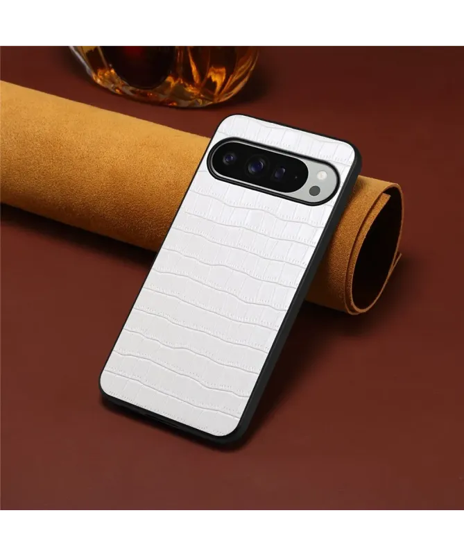 Coque Google Pixel 10 Pro XL Effet Peau Crocodile