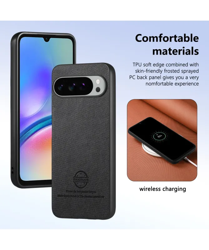 Coque Google Pixel 10 Pro XL Texture Tissu Premium