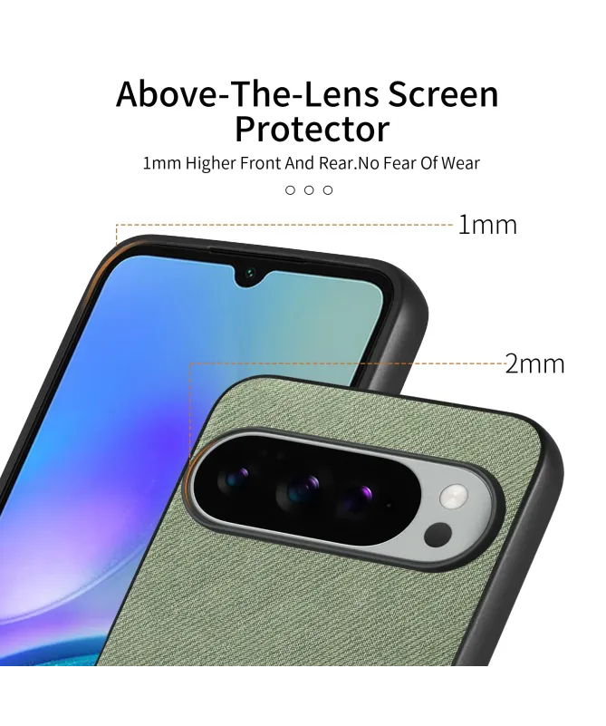 Coque Google Pixel 10 Pro XL Texture Tissu Premium