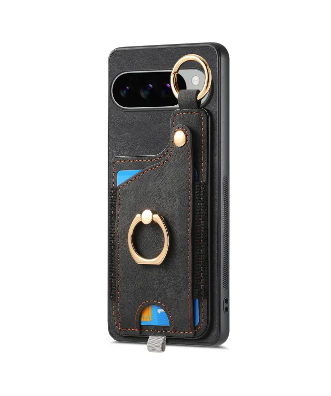 Coque Google Pixel 10 Pro XL avec Porte-cartes et Anneau
