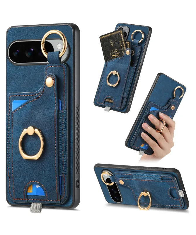 Coque Google Pixel 10 Pro XL avec Porte-cartes et Anneau