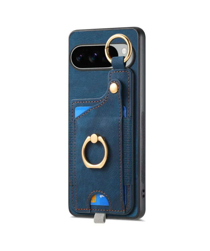 Coque Google Pixel 10 Pro XL avec Porte-cartes et Anneau