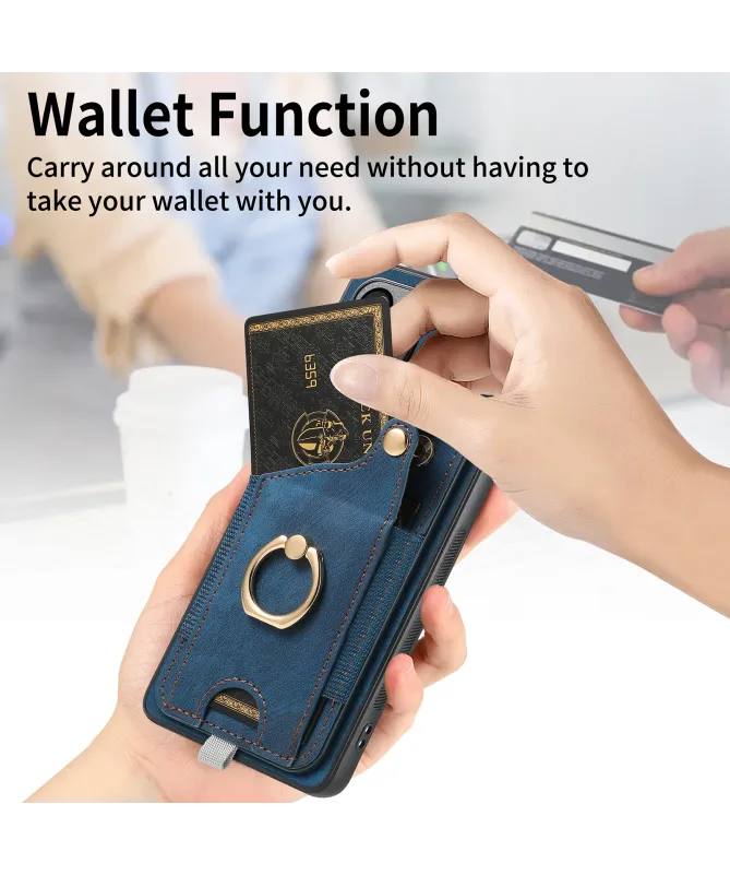 Coque Google Pixel 10 Pro XL avec Porte-cartes et Anneau