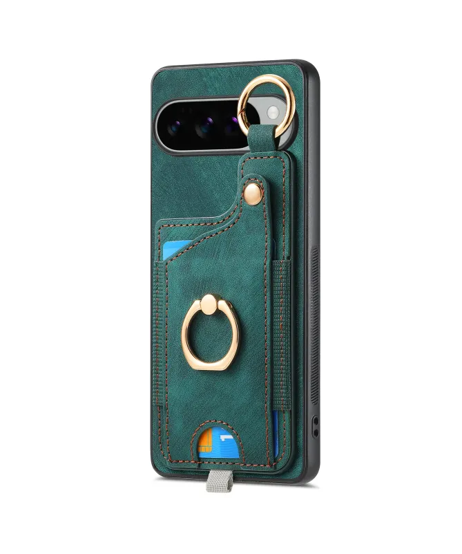 Coque Google Pixel 10 Pro XL avec Porte-cartes et Anneau