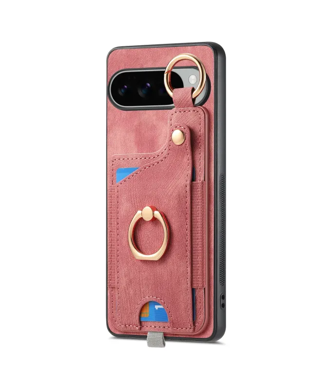 Coque Google Pixel 10 Pro XL avec Porte-cartes et Anneau