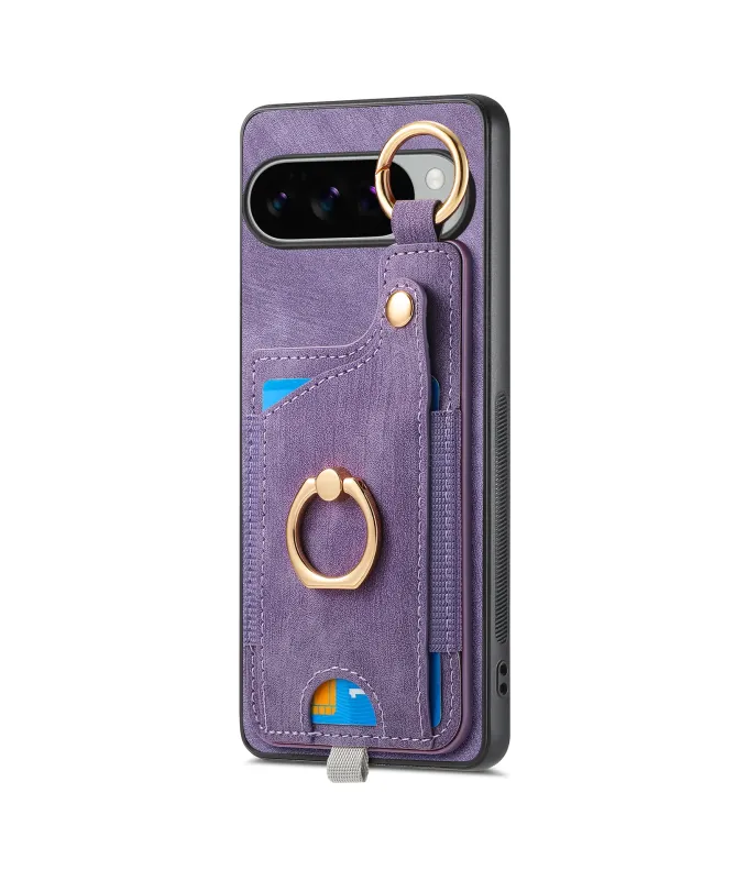 Coque Google Pixel 10 Pro XL avec Porte-cartes et Anneau