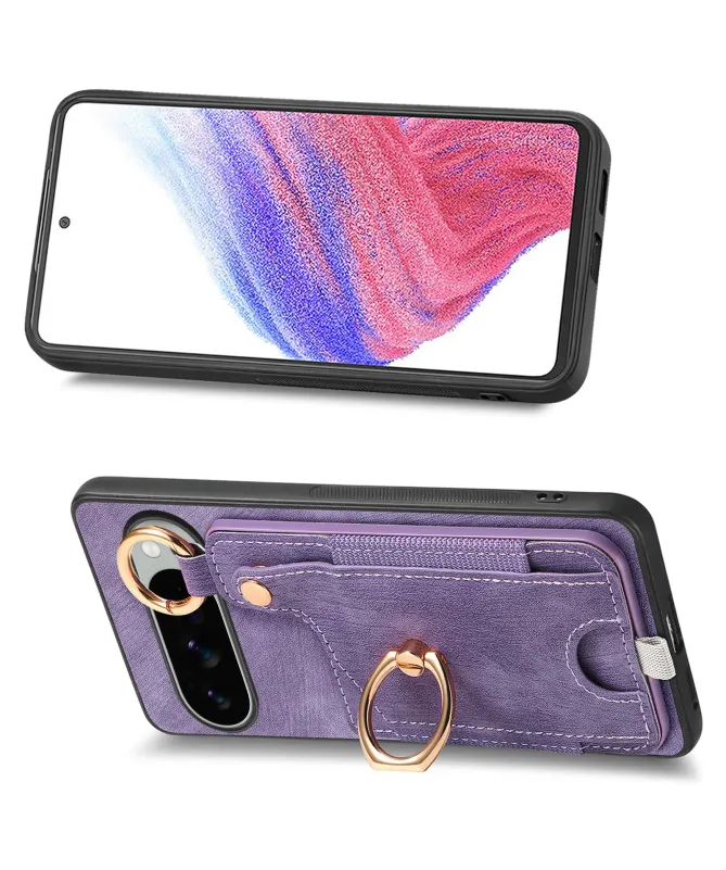 Coque Google Pixel 10 Pro XL avec Porte-cartes et Anneau