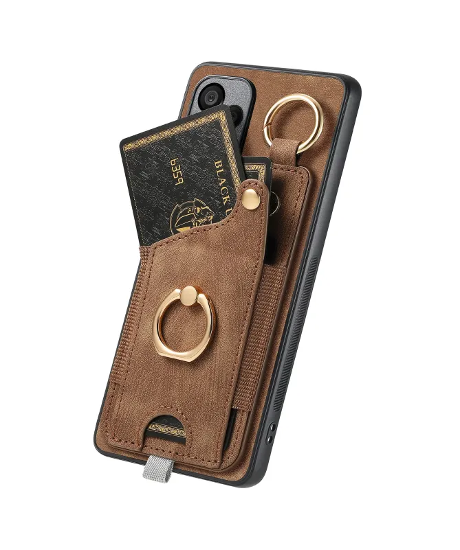 Coque Google Pixel 10 Pro XL avec Porte-cartes et Anneau