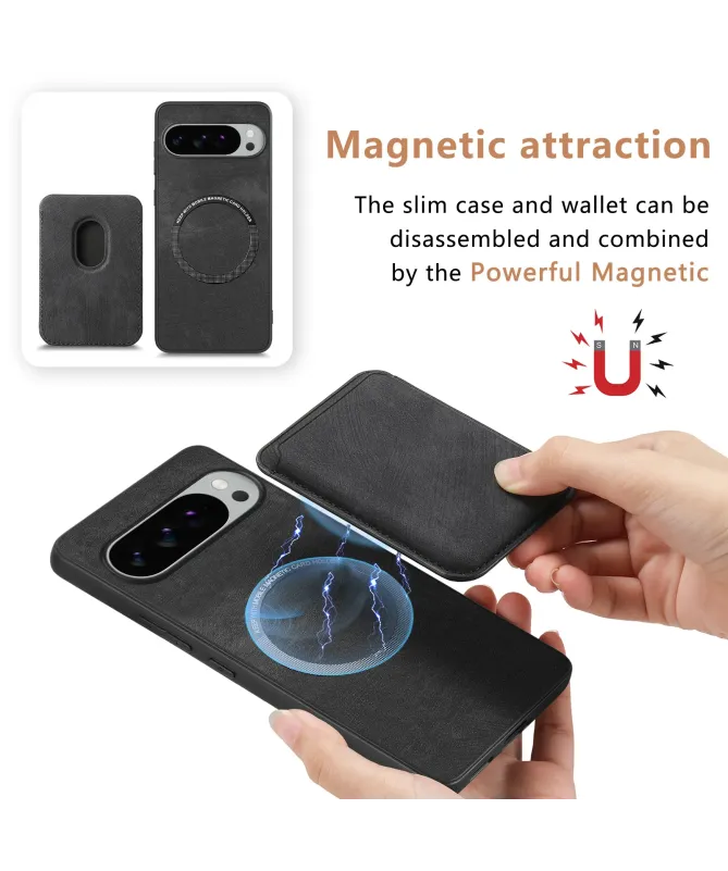 Coque Google Pixel 10 Pro XL avec porte-cartes magnétique | Montparnas
