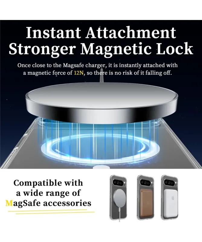 Coque Google Pixel 10 Pro XL Transparente MagSafe | Sorra