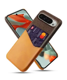 Coque Google Pixel 10 Pro XL Texture Tissu et Porte-carte | TÄCKA