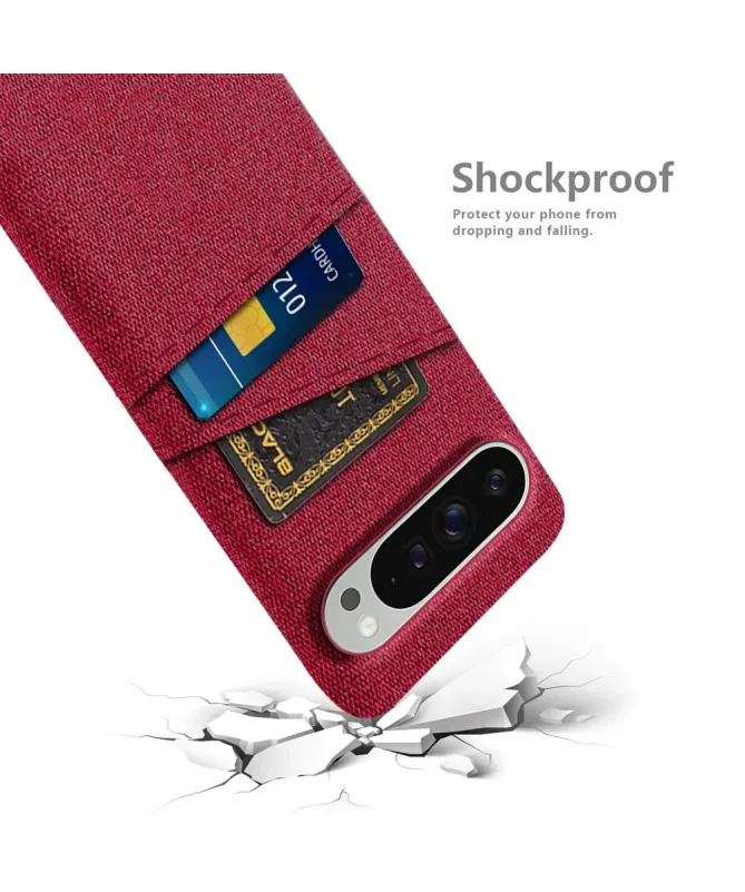 Coque Google Pixel 10 Pro XL en Tissu avec Double Rangement | BUSINESS