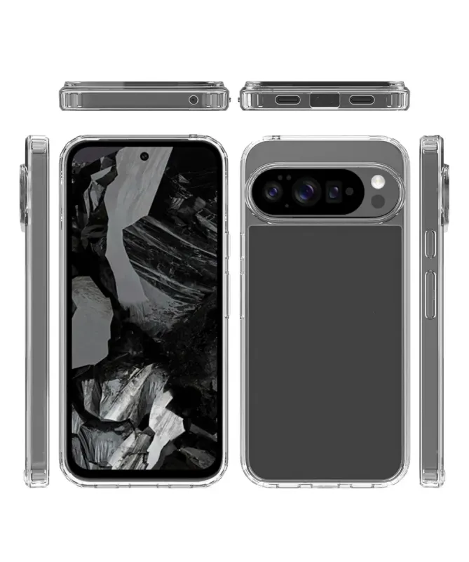 Coque Google Pixel 10 Pro XL Hybride Transparente