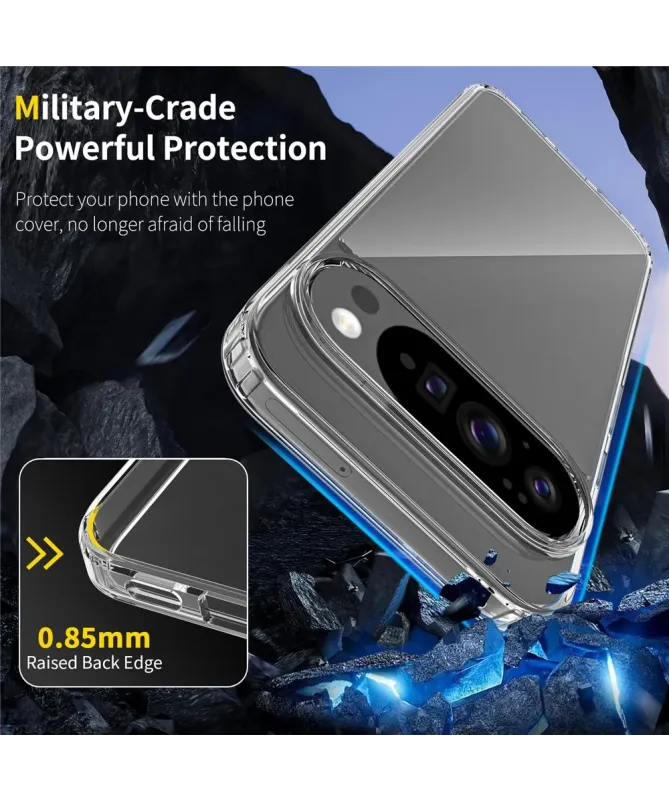 Coque Google Pixel 10 Pro XL Hybride Transparente