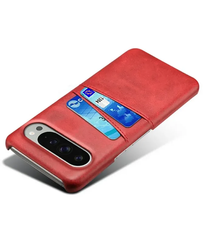 Coque Google Pixel 10 Pro XL Porte Cartes Simili Cuir Basique
