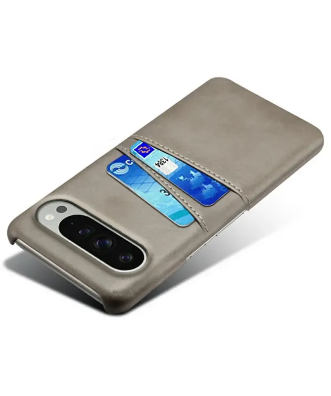 Coque Google Pixel 10 Pro XL Porte Cartes Simili Cuir Basique