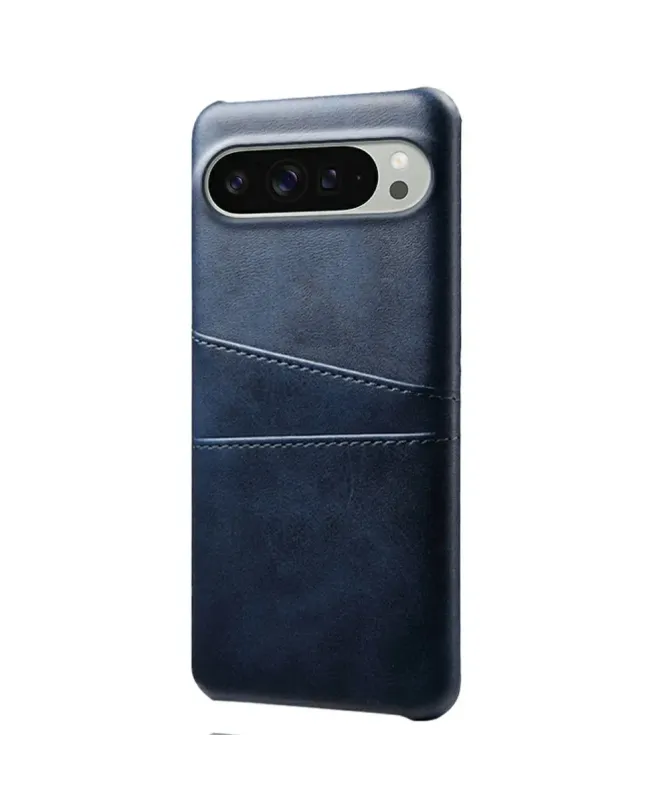 Coque Google Pixel 10 Pro XL Porte Cartes Simili Cuir Basique