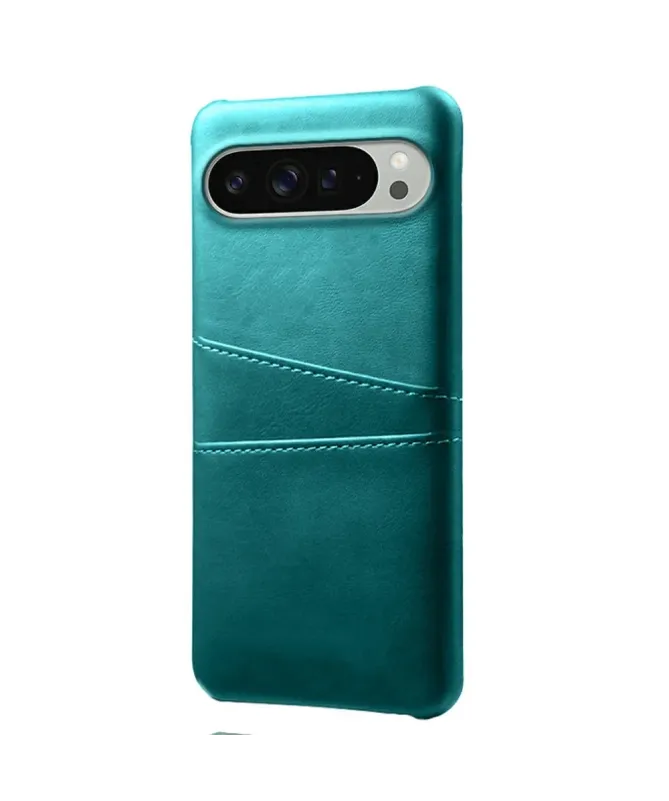 Coque Google Pixel 10 Pro XL Porte Cartes Simili Cuir Basique