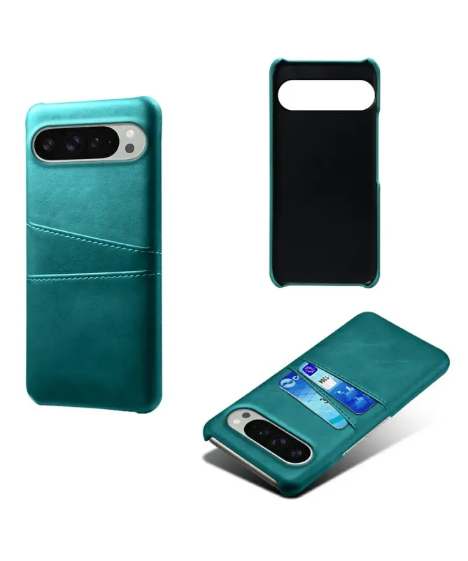 Coque Google Pixel 10 Pro XL Porte Cartes Simili Cuir Basique
