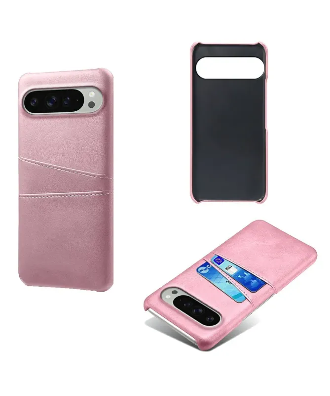 Coque Google Pixel 10 Pro XL Porte Cartes Simili Cuir Basique
