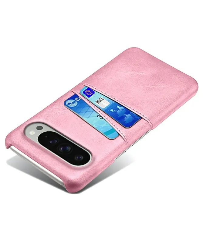 Coque Google Pixel 10 Pro XL Porte Cartes Simili Cuir Basique