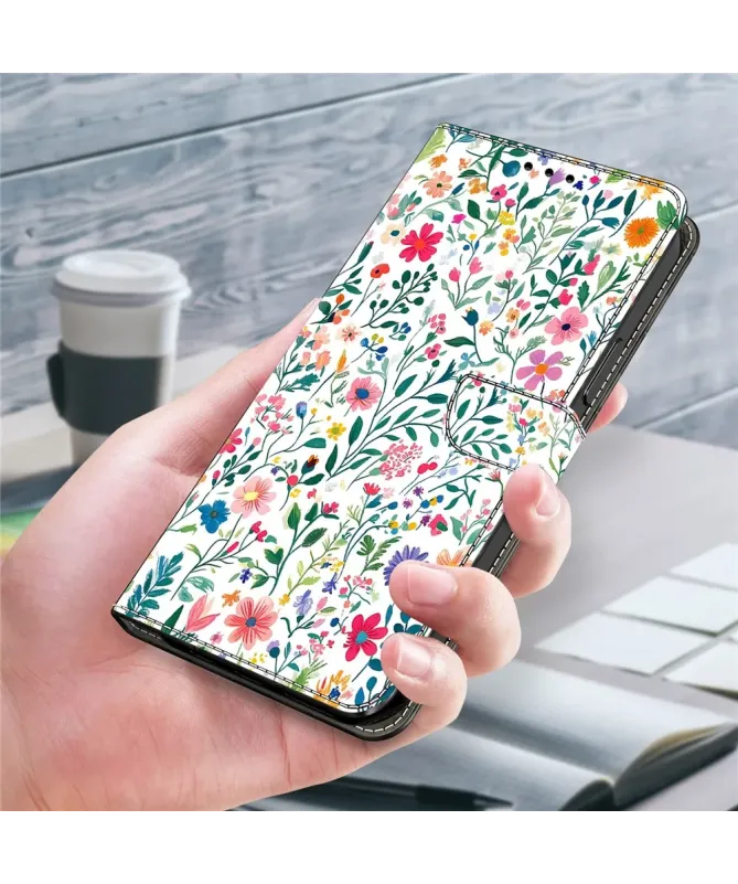 Housse Xiaomi Redmi Note 14 4G Prairie Fleurie