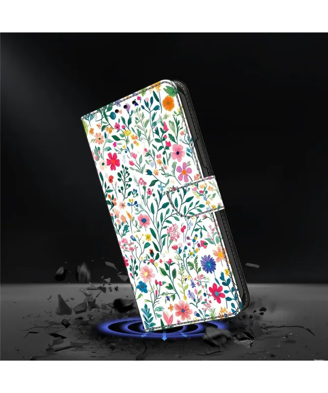 Housse Xiaomi Redmi Note 14 4G Prairie Fleurie