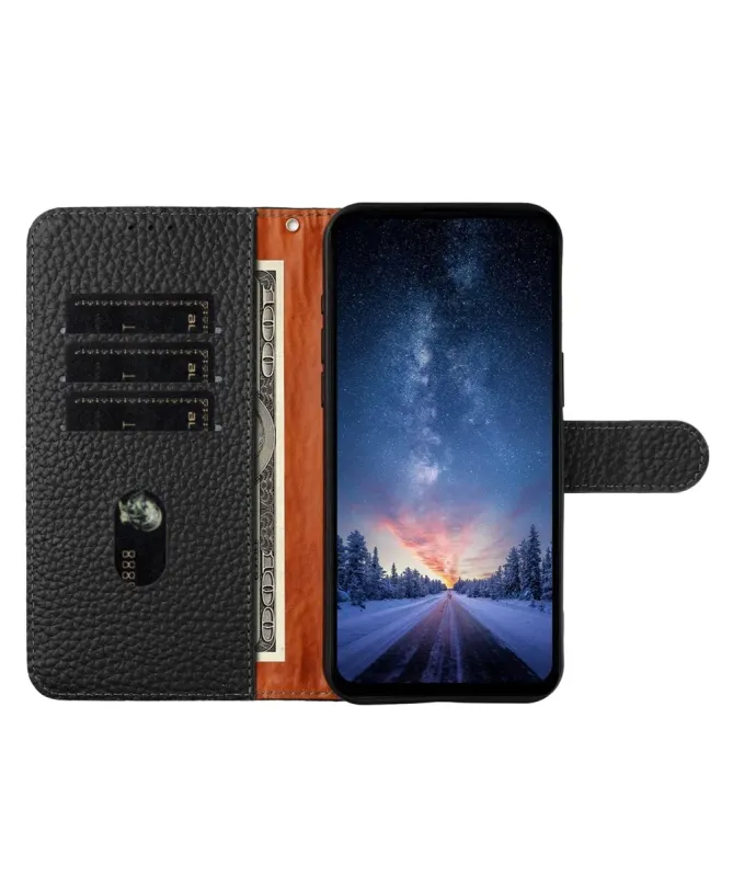 Housse Xiaomi Redmi Note 14 4G en Cuir Véritable | ClassiCuir