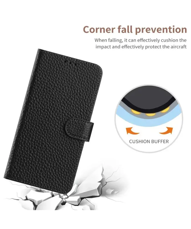 Housse Xiaomi Redmi Note 14 4G en Cuir Véritable | ClassiCuir