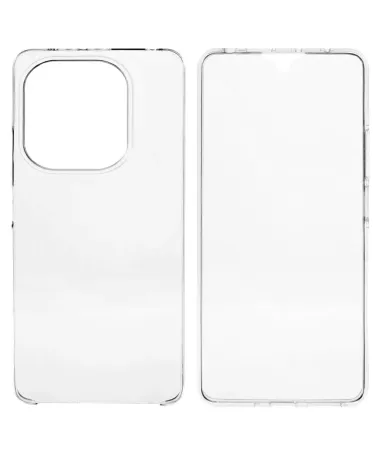 Coque Xiaomi Redmi Note 14 4G Avant et Arrière Transparent