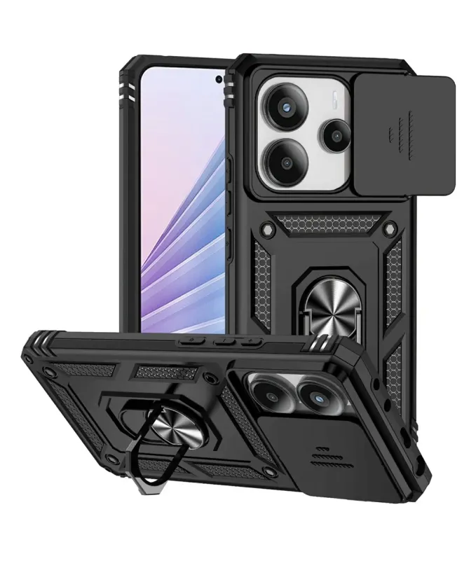 Coque Xiaomi Redmi Note 14 4G Camera Slide Fonction Support