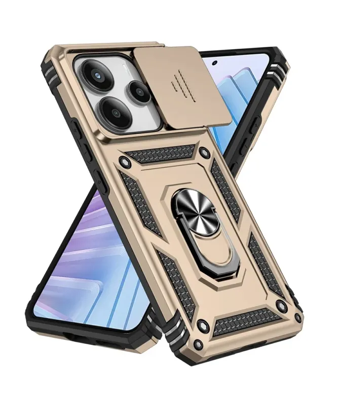 Coque Xiaomi Redmi Note 14 4G Camera Slide Fonction Support