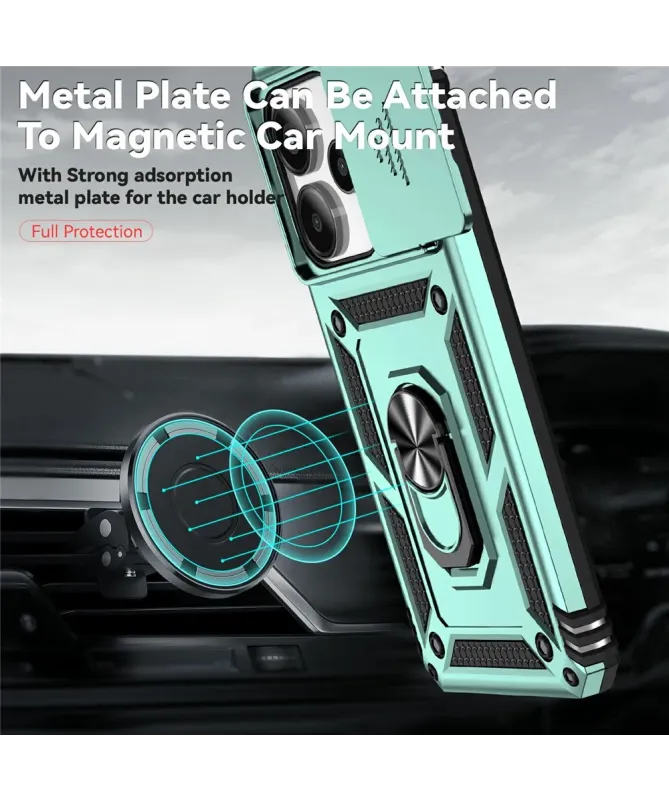 Coque Xiaomi Redmi Note 14 4G Camera Slide Fonction Support