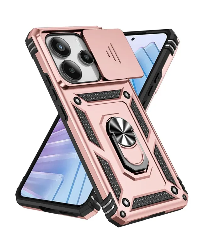 Coque Xiaomi Redmi Note 14 4G Camera Slide Fonction Support