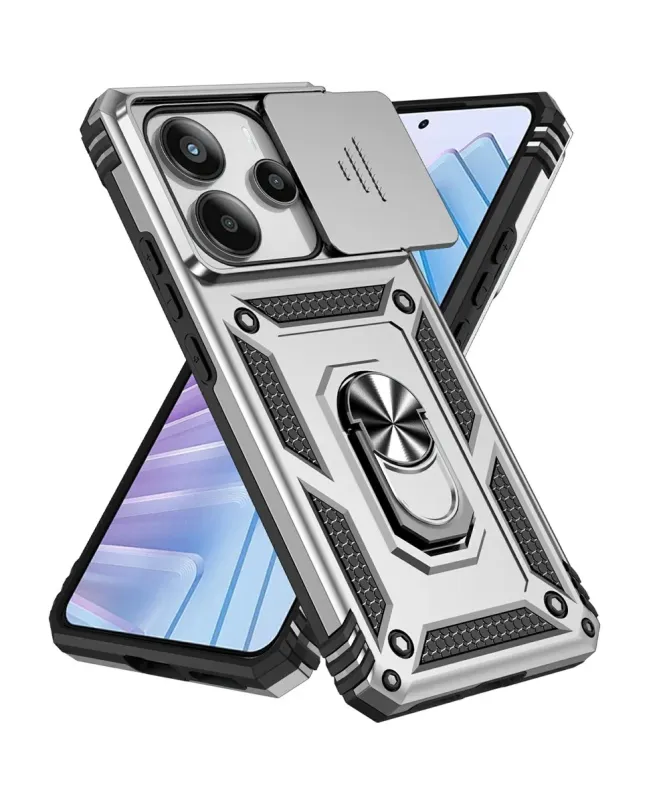 Coque Xiaomi Redmi Note 14 4G Camera Slide Fonction Support