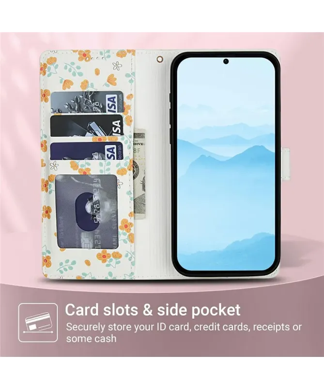 Housse Xiaomi Redmi Note 14 4G Matelassée Pâquerettes