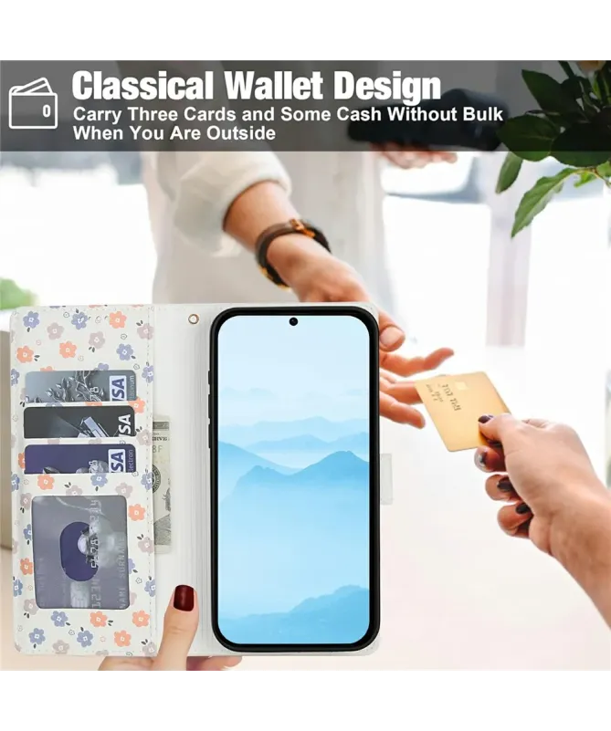 Housse Xiaomi Redmi Note 14 4G Matelassée et Petites Fleurs