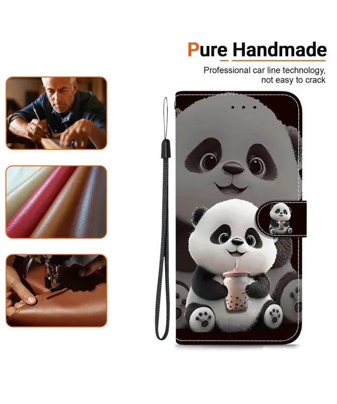 Housse Xiaomi Redmi Note 14 4G Panda Kawaii