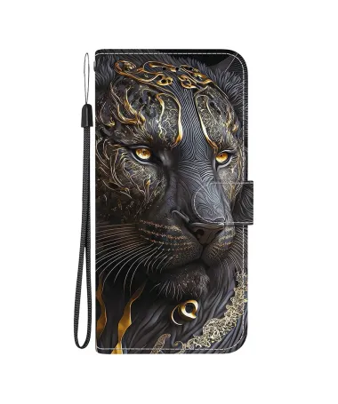 Housse Xiaomi Redmi Note 14 4G Félin Majestueux