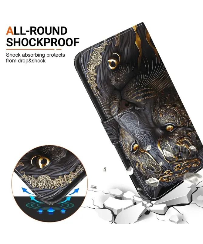 Housse Xiaomi Redmi Note 14 4G Félin Majestueux