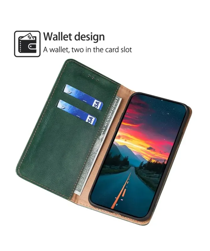 Flip cover Xiaomi Redmi Note 14 4G PURE simili cuir