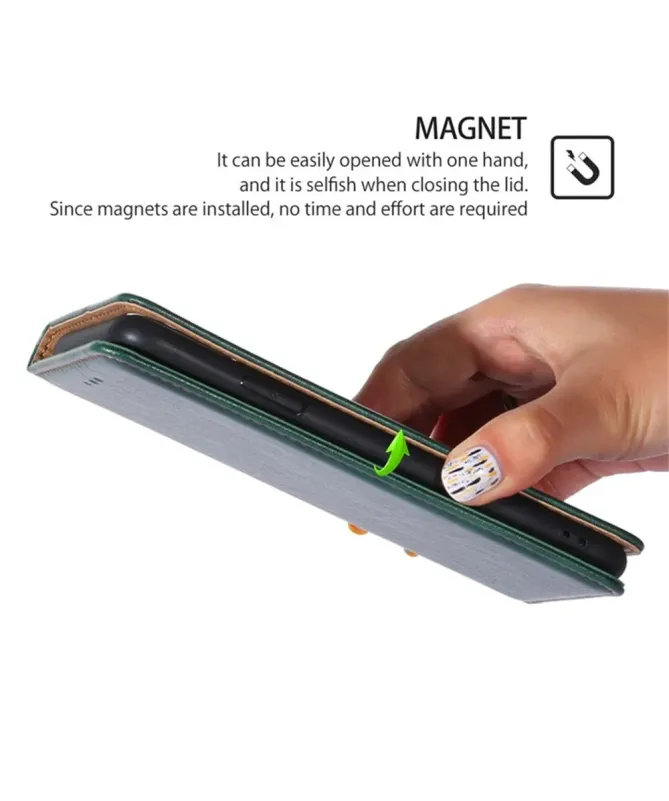 Flip cover Xiaomi Redmi Note 14 4G PURE simili cuir