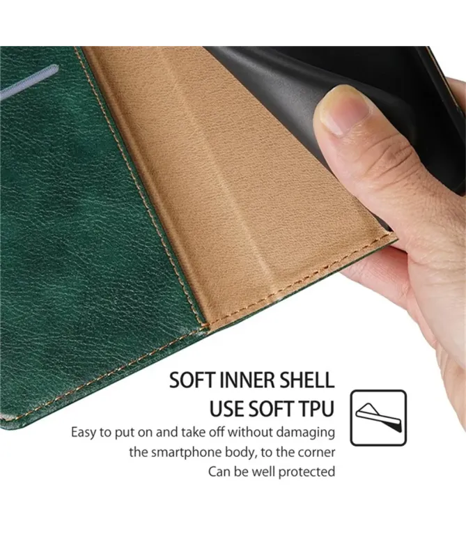 Flip cover Xiaomi Redmi Note 14 4G PURE simili cuir
