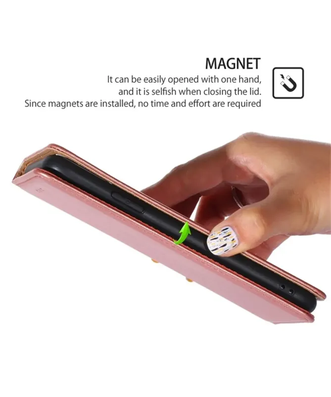 Flip cover Xiaomi Redmi Note 14 4G PURE simili cuir