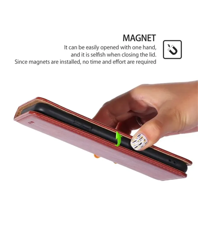 Flip cover Xiaomi Redmi Note 14 4G PURE simili cuir