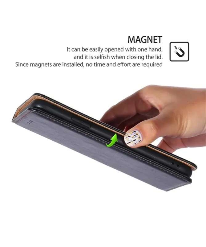 Flip cover Xiaomi Redmi Note 14 4G PURE simili cuir